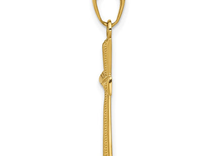 14k Yellow Gold Pendants Style C4235 - Classique Jewelry Inc.