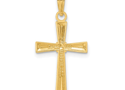 14k Yellow Gold Pendants Style C4235 - Classique Jewelry Inc.