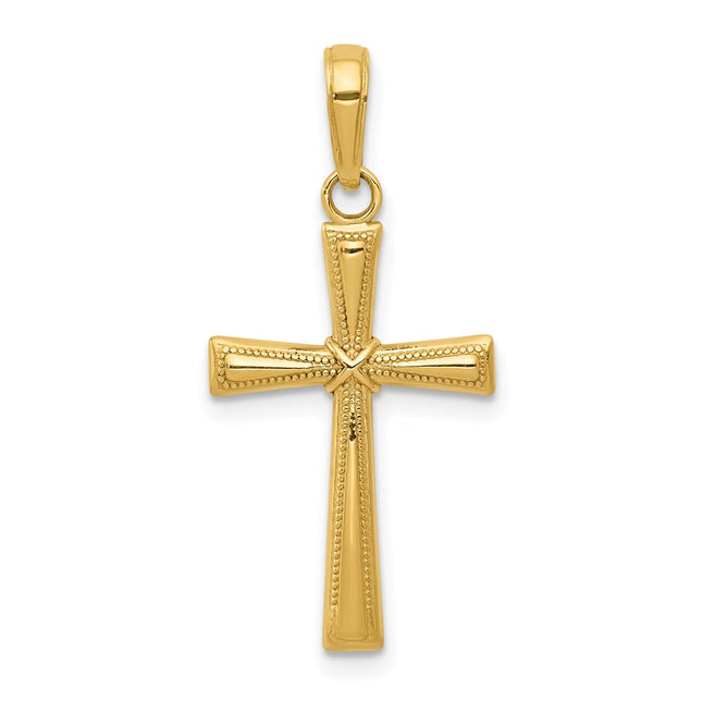14k Yellow Gold Pendants Style C4235 - Classique Jewelry Inc.