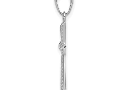 14k White Gold Pendants Style C4235W - Classique Jewelry Inc.