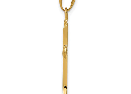 14k Yellow Gold Pendants Style C4242 - Classique Jewelry Inc.