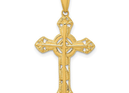 14K Fancy Cross Pendant (Style C4244)