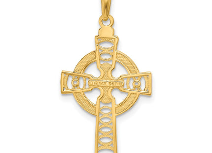 14k Yellow Gold Pendants Style C4250 - Classique Jewelry Inc.