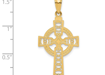 14k Yellow Gold Pendants Style C4250 - Classique Jewelry Inc.