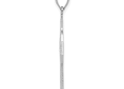 14k White Gold Pendants Style C4250W - Classique Jewelry Inc.