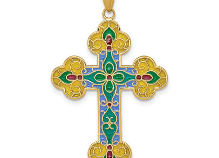 14k Yellow Gold Pendants Style C4263 - Classique Jewelry Inc.