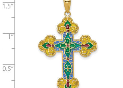 14k Yellow Gold Pendants Style C4263 - Classique Jewelry Inc.