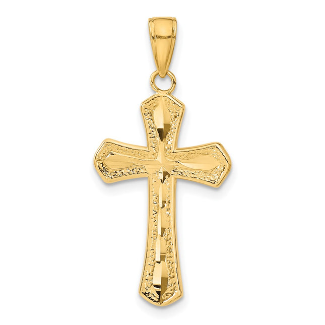14k Yellow Gold Pendants Style C4290 - Classique Jewelry Inc.