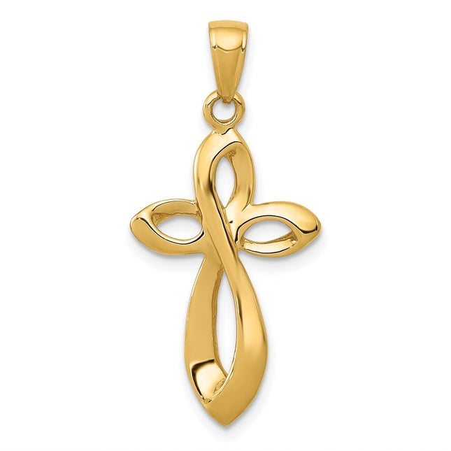 14k Yellow Gold Pendants Style C4291 - Classique Jewelry Inc.