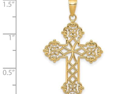 14k Yellow Gold Pendants Style C4306 - Classique Jewelry Inc.