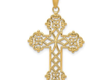 14k Yellow Gold Pendants Style C4306 - Classique Jewelry Inc.