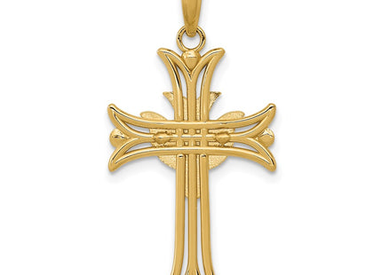 14k Yellow Gold Pendants Style C4311 - Classique Jewelry Inc.