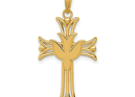 14k Yellow Gold Pendants Style C4311 - Classique Jewelry Inc.