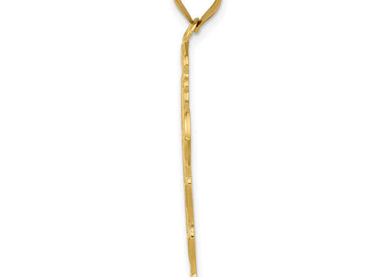 14k Passion Cross Pendant (Style C4331)