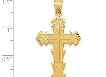 14k Passion Cross Pendant (Style C4331)