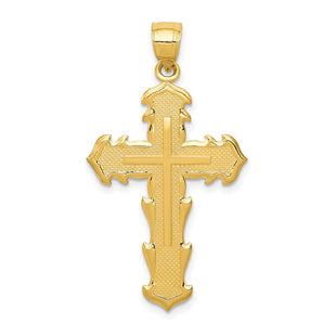 14k Passion Cross Pendant (Style C4331)