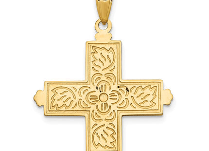14k Yellow Gold Pendants Style C4332 - Classique Jewelry Inc.