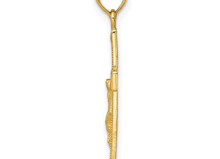 14k Yellow Gold Pendants Style C4341 - Classique Jewelry Inc.