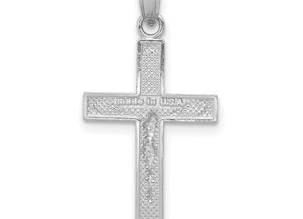 14k White Gold Pendants Style C4341W - Classique Jewelry Inc.
