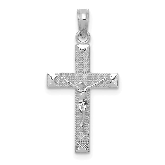 14k White Gold Pendants Style C4341W - Classique Jewelry Inc.