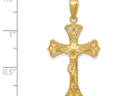 14K Crucifix Pendant (Style C4345)