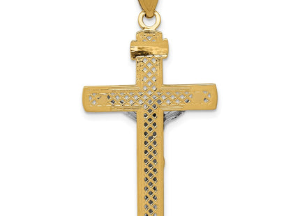 14k Two-tone Pendants Style C4347 - Classique Jewelry Inc.