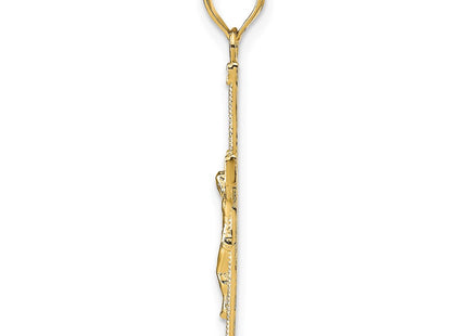 14k Yellow Gold Pendants Style C4350 - Classique Jewelry Inc.