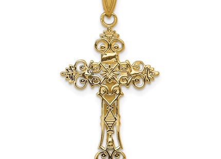 14k Two-tone Pendants Style C4387 - Classique Jewelry Inc.