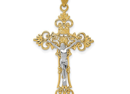 14k Two-tone Pendants Style C4388 - Classique Jewelry Inc.