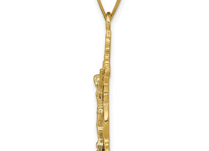 14k Two-tone Pendants Style C4395 - Classique Jewelry Inc.