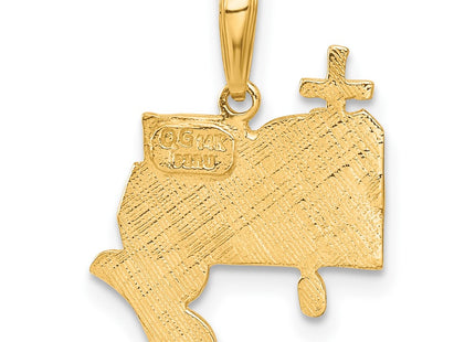 14k Yellow Gold Pendants Style C4419 - Classique Jewelry Inc.