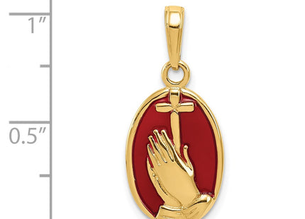 14k Yellow Gold Pendants Style C4420 - Classique Jewelry Inc.