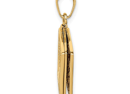 14k Yellow Gold Pendants Style C4424 - Classique Jewelry Inc.