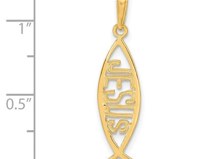 14k Yellow Gold Pendants Style C4446 - Classique Jewelry Inc.