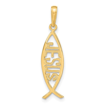 14K gold pendant