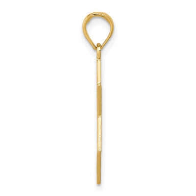 14K Star of David w/Menorah Pendant