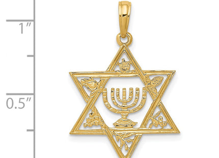 14k Yellow Gold Pendants Style C4452 - Classique Jewelry Inc.