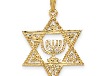 14k Yellow Gold Pendants Style C4452 - Classique Jewelry Inc.