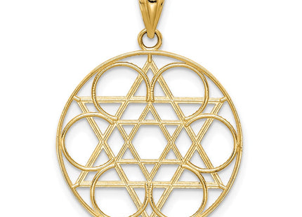 14k Yellow Gold Pendants Style C4453 - Classique Jewelry Inc.