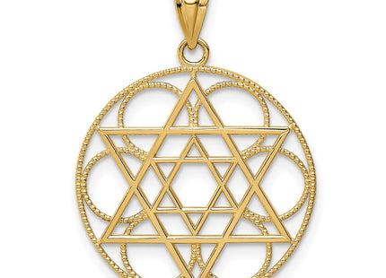 14k Yellow Gold Pendants Style C4453 - Classique Jewelry Inc.