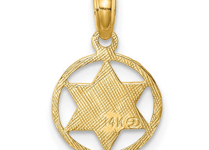 14k Yellow Gold Pendants Style C4458 - Classique Jewelry Inc.