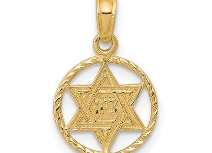14k Yellow Gold Pendants Style C4458 - Classique Jewelry Inc.