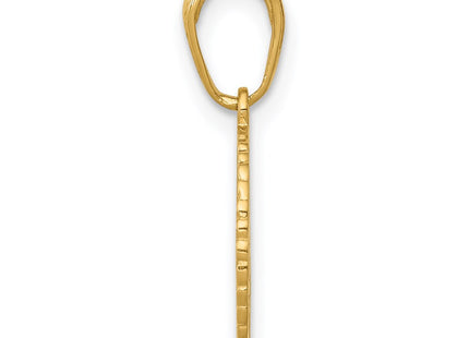 14k Yellow Gold Pendants Style C4459 - Classique Jewelry Inc.