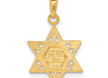 14k Yellow Gold Pendants Style C4461 - Classique Jewelry Inc.