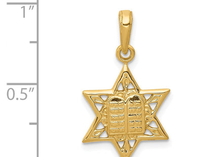 14k Yellow Gold Pendants Style C4461 - Classique Jewelry Inc.