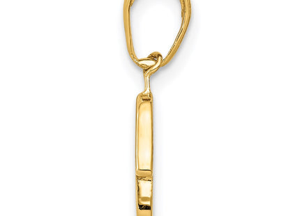 14k Yellow Gold Pendants Style C4468 - Classique Jewelry Inc.