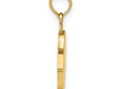 14k Yellow Gold Pendants Style C4469 - Classique Jewelry Inc.
