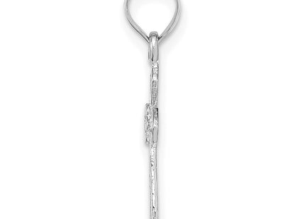 14k White Gold Pendants Style C4470W - Classique Jewelry Inc.