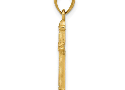 14k Yellow Gold Pendants Style C4474 - Classique Jewelry Inc.