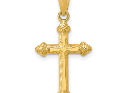 14k Passion Cross Pendant (Style C4474)